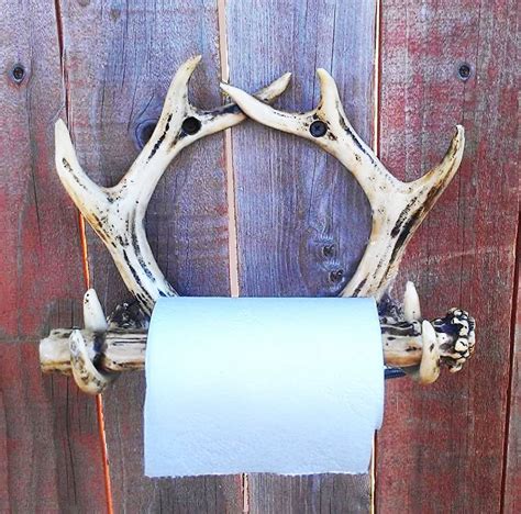 deer antler toilet paper holder